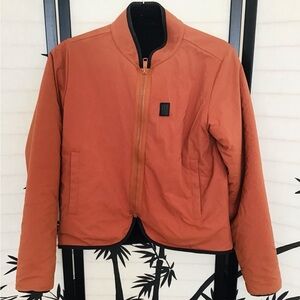 Topo Design brown fleece lined jacket